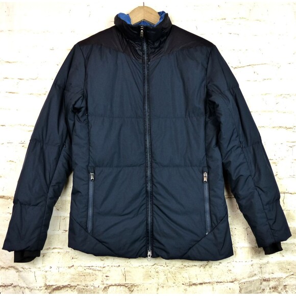 Lululemon Jacket Men S Navy Blue Goose Down Puffer Feather Insulated Retro Y2K - Picture 1 of 16